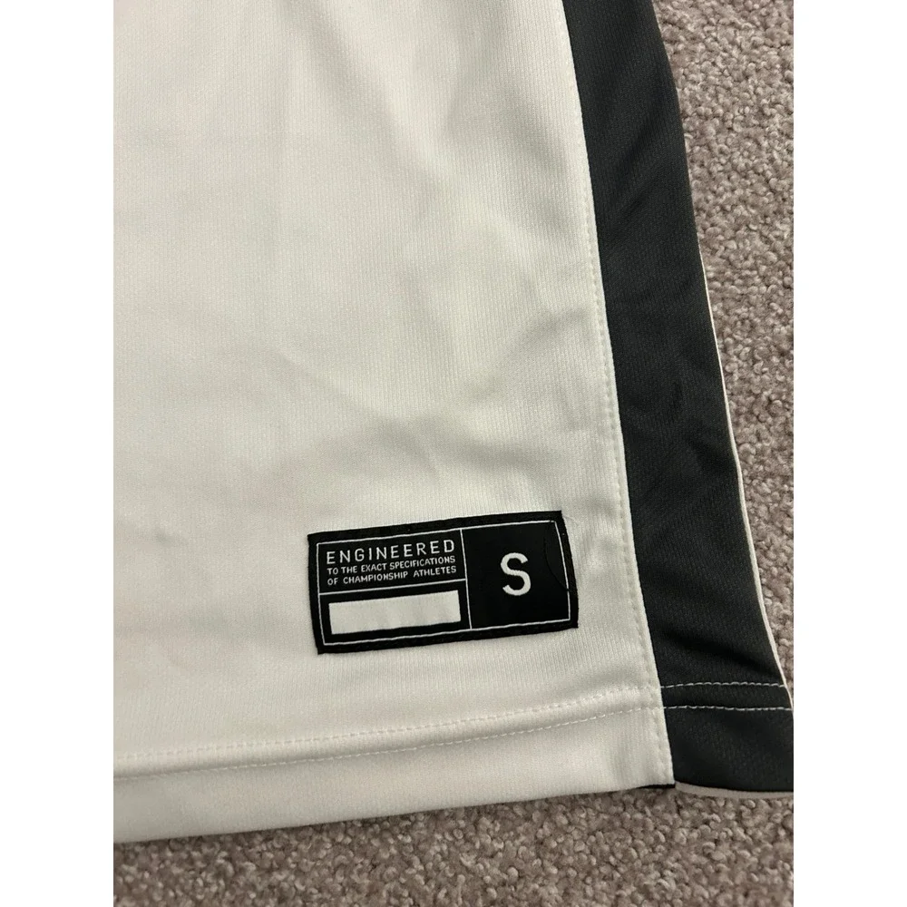Nike 7070 Select‎ Basketball Jersey Mens Small White Black Excellent Dri-FIT #2